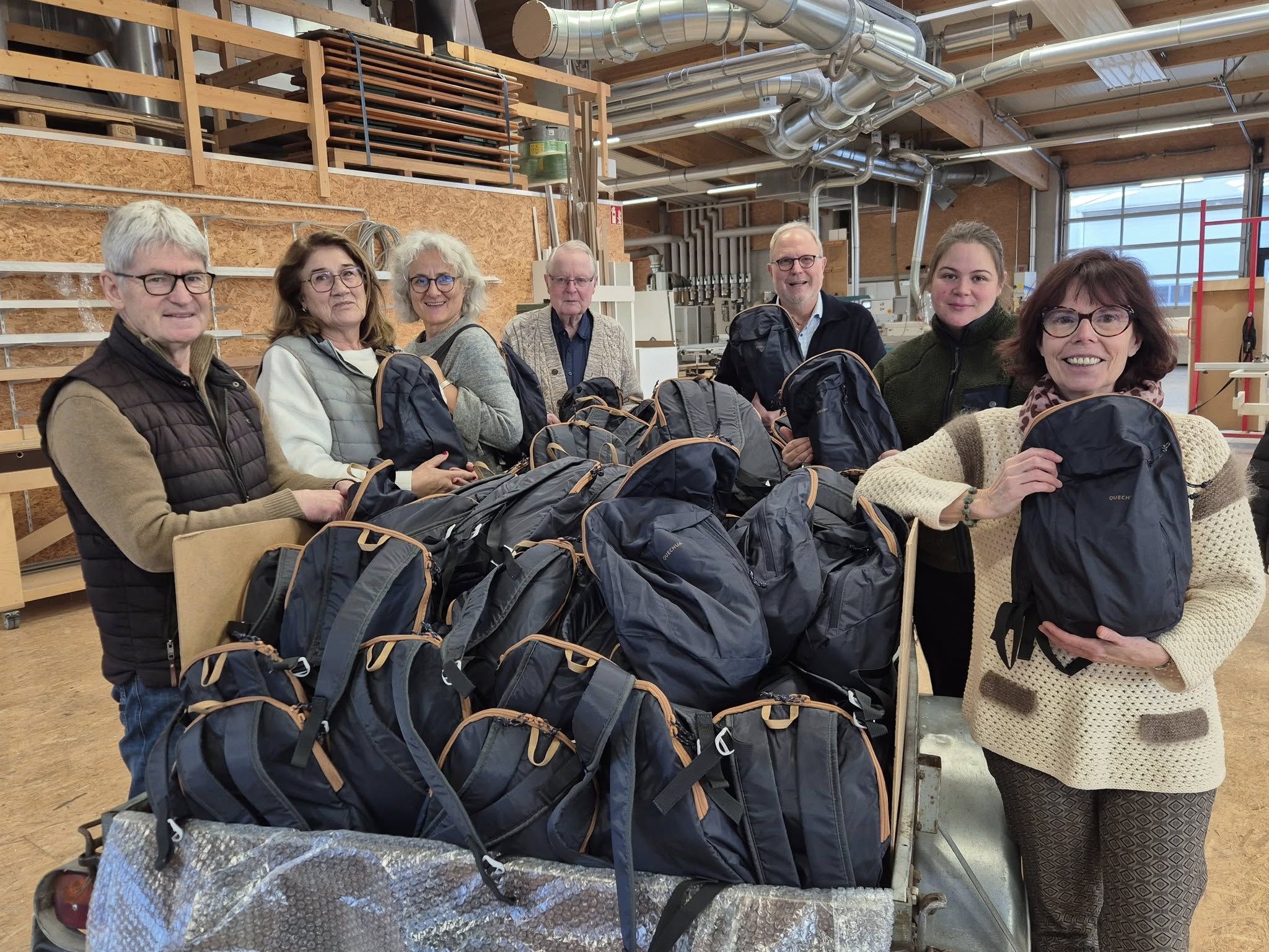 Weihnachtsfreude, die ankommt / La magie de Noël en action